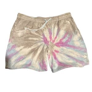 PacSun Tie-Dye Joggers - Pink and Tan